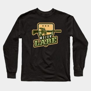 Rifle | Molon Labe Long Sleeve T-Shirt